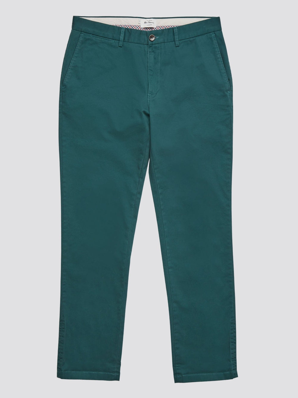 Pantalon Ben Sherman Signature Slim Stretch Chino Vert | ZLW-53133073